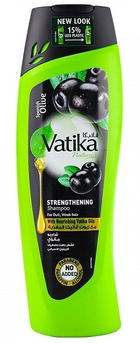 Vatika Шампунь для слабых и ломких волос оливковый 400 мл (6/12 шт в коробке) - фото 830159