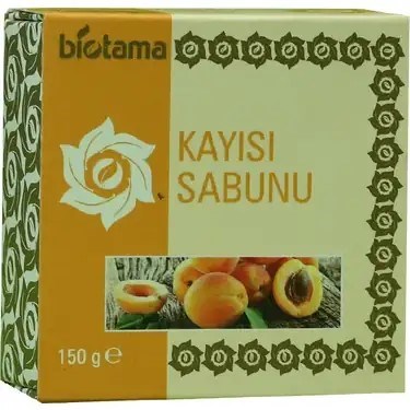 BIOTAMA SABUN KAYISI OZLU мыло с абрикосовой эссенцией 150гр. 1/24шт. - фото 830188
