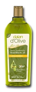 Гель д/душа Dalan D'Olive увлажняющий и бодрящий 400 мл (12 шт)