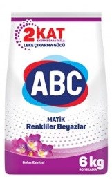 ABC Стиральный порошок 6 кг Орхидея Для цветных
