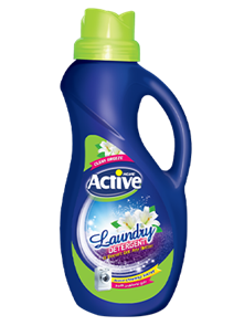 ACTIVE Гель для стирки белья универсальный "Clean Breeze" Альпийские луга, 1500 мл, Green (9 шт)