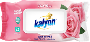 Kalyon Влажные Салфетки Роза 72 шт (12 шт)