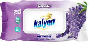 Kalyon Влажные Салфетки Лаванда 72 шт (12 шт)