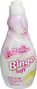 BINGO SOFT концентр. кондиционер для белья БЕЛЫЙ (MАGNOLIA GARDEN - САД МАГНОЛИИ) 1440мл (9 шт)