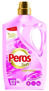 PEROS кондиционер для белья "Роза" 3л (4 шт)