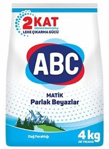 АВС Стиральный порошок  Горная свежесть 4 кг.  (4 шт)
