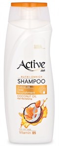 ACTIVE Шампунь питательный CARE & BEAUTY. С кокосовым маслом и витамином B5, 350 мл (12 шт)