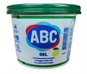 ABC Гель паста для мытья посуды Лимон 400 гр. (24 шт в коробке)