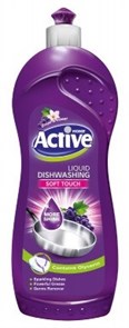 ACTIVE Гель для мытья посуды "Виноград", 750 мл Purple (12 шт)