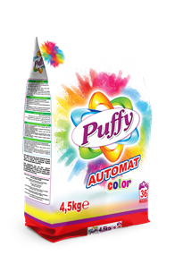 PUFFY Порошок стиральный Для цветного / Color 4.5 кг (4 шт)