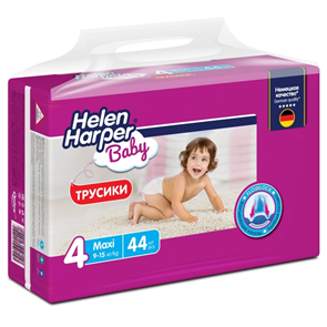 Детские трусики Helen Harper Baby 4-ка Maxi 44 шт (9-15 кг)