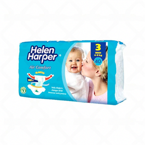 Детские подгузники Helen Harper Air Comfort 3-ка Midi 40 шт (4-9 кг)
