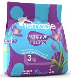 REMAPLE Стиральный порошок Лавандовый Шарм 3 кг (1 шт)