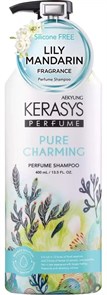 Aekyung Kerasys Perfume Lily Mandarin Шампунь Парфюмированный для Объема и Блеска Волос 400 мл