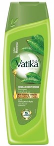Vatika Шампунь для сухих и поврежденных волос с экстрактом хны 400 мл (6/12 шт в коробке)