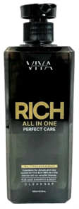 VIYA RICH Шампунь для волос и тела мужской 500 мл