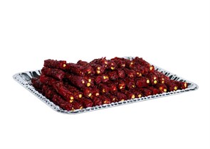 336 Hacibaba лукум пальчики гранат с фисташкой в барбарисе 2,5кг. 1/6