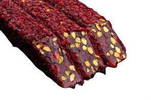 3418 Hacibaba лукум Атом с миксом орехов в кадаифе  вес