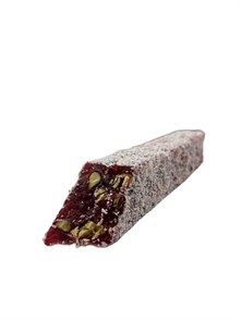 770 Hacibaba лукум фитиль фисташковый с гранатом в кокосовой стружке 2,5кг.