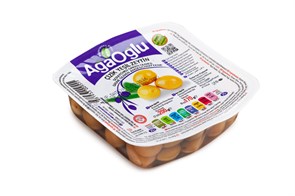 AgaOglu Оливки с косточкой (пластик) CIZIK yesil 200гр. 1/24шт.
