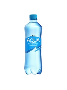 Аква минер. негазированная вода 0,5л.