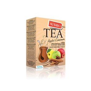 Ali baba Порошковый напиток со вкусом яблоко-корица 100гр. 1/36шт.