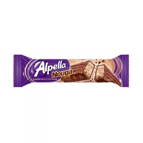 Alpella Батончик NougaBar в молочном шоколаде 36 гр 1/24шт.*6бл.