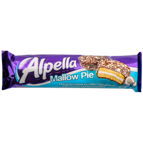 Alpella КОКОС сэндвич-печенье в молочном шоколаде 300гр.