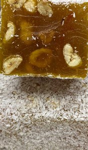Anadolu лукум королевский со вкусом манго с фундуком в кокосе вес (K10-C10)
