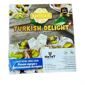 ANTGUL рахат-лукум фисташками ассорти 100гр. 1/30шт.