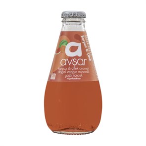 AVSAR минеральная вода с вкусом арбуз-клубника 200мл. 1/24шт.