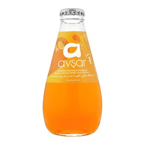 AVSAR  минеральная вода с вкусом Мандарин с PLUS 200мл. 1/24шт.
