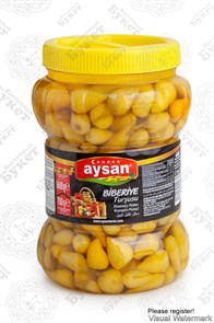 Aysan Biberiye перец острый в рассоле 1,6кг.(банка пластик) 1/6шт.