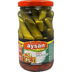 AYSAN SALATALIK маринованные огурцы 340гр. 1/12шт.