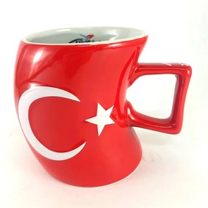 Ayyildiz kupa звезда и луна кружка.