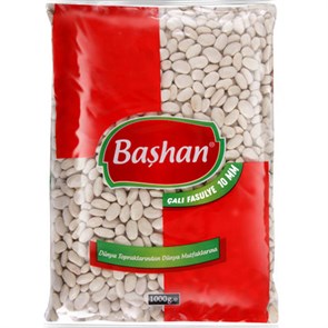 Bashan Белая фасоль сорт “дермасон” 9 мм калибр 1кг.