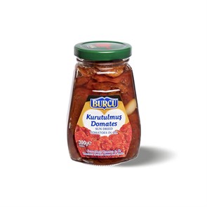 BURCU сушёные помидоры в масле стекло 300гр. 1/12шт.
