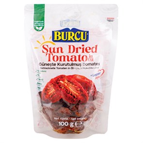 Burcu томаты сушёные в масле 100гр. м/у. 1/10шт.