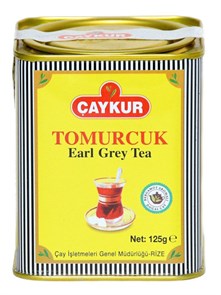 Caykur Чай Tomurcuk  c бергамотом 125гр. ж/б 1/24шт.