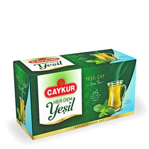 Caykur чай зеленый с мята в пакетиках 40гр.*24шт.