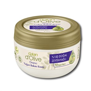 DALAN Крем для рук увлажняющий Олива 250 мл в банке 1/12шт.