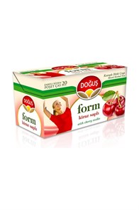 DOGUS чай FORM микс трав с плодоножками черешни 20 пакетиков (KIRAZ SAPLI)  1/12шт.