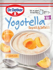 Dr.Oetker десерт йогутелла Персик и Абрикос  77гр. 1/12шт.
