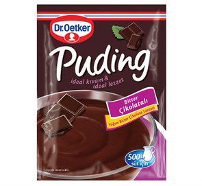 Dr.Oetker пудинг горький шоколад 111гр.*24шт.