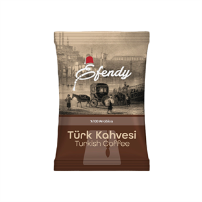 Efendi Кофе по-турецки  средней обжарки 100гр. 1/25шт.*4бл.