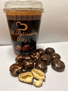 Elit Patisserie City Dark печенье покрытые темным шоколадом 120гр. 1/24шт.