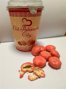 Elit Patisserie City Dark печенье с клубничным ароматом, покрытые шоколадом 120гр. 1/24шт.