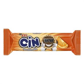 ETI CIN печенье с апельсиновым мармеладом 114гр. 1/18шт.