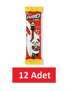 ETI Petito шоколадные палочки (молочный шоколад) 15гр. 1/12б.*12шт.