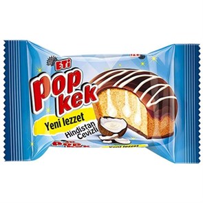 Eti pop kek кекс с кокосом  60гр.*24шт.